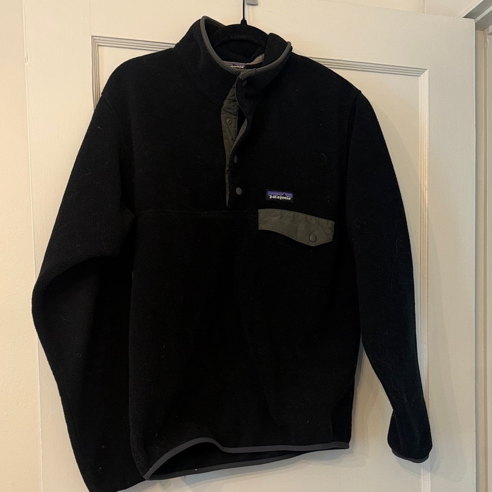 Men’s Patagonia Synchilla Pullover Black Small